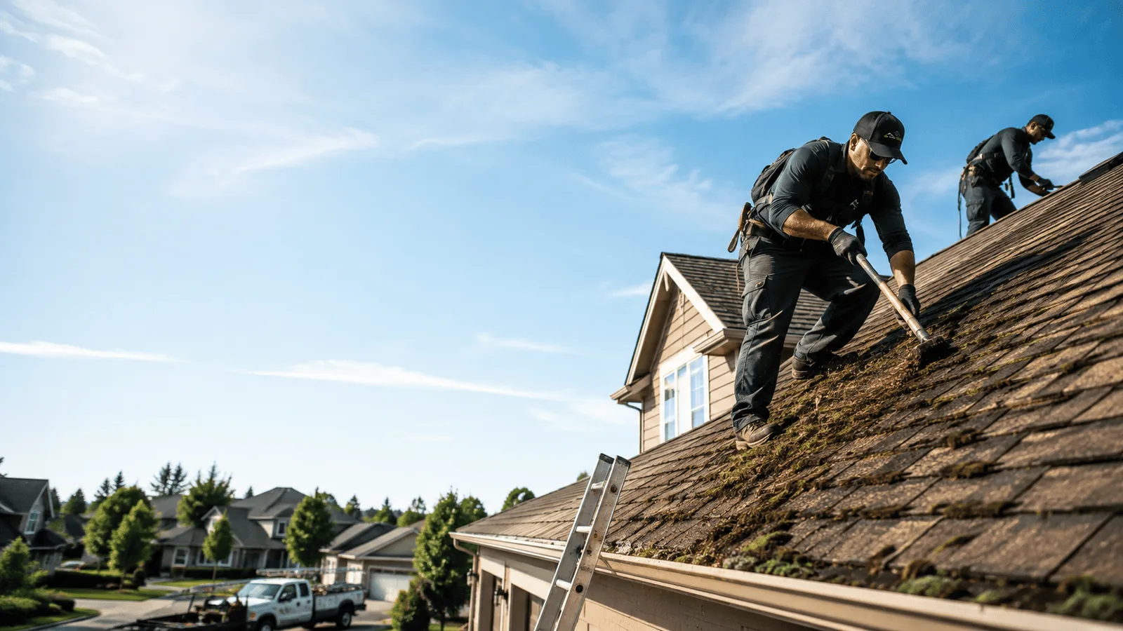 Roof Moss Removal in Akron, CO near me
